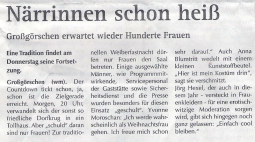Wochenspiegel 26.02.2014