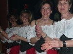 Und hier die linke Seite unserer närrischen Damen!