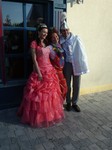 Hier nochmal im Tageslicht unser Prinzenpaar: Steve I. & Simone II.